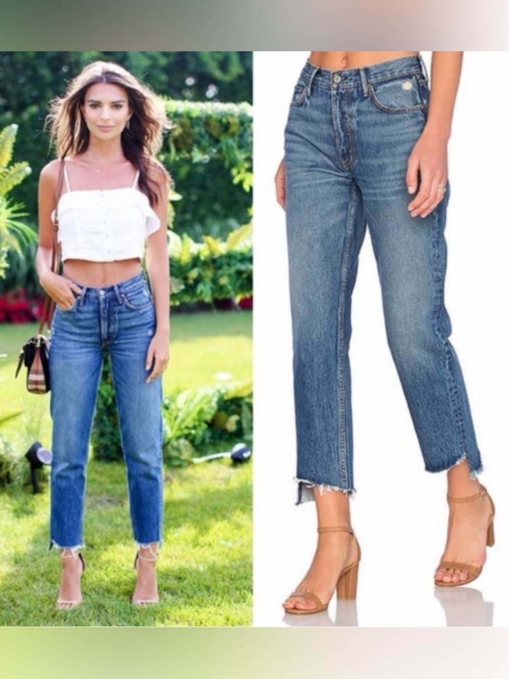 GRLFRND Helena High Rise Straight Leg Jeans Close To You Women’s 27